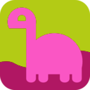 download Light Dino Avatar Icon clipart image with 225 hue color