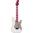 download Fender Stratocaster clipart image with 315 hue color