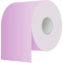 download Toilet Paper Roll Revisited clipart image with 135 hue color