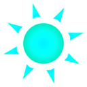 download Sun Sole clipart image with 135 hue color
