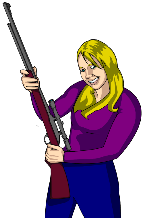 Girl With Rifle