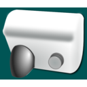 download Hand Dryer clipart image with 180 hue color