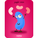 download Numu010 Juggle clipart image with 0 hue color