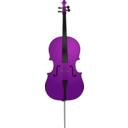 download Cello 1 clipart image with 270 hue color
