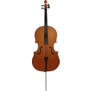 download Cello 1 clipart image with 0 hue color