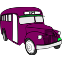 download Bus clipart image with 315 hue color