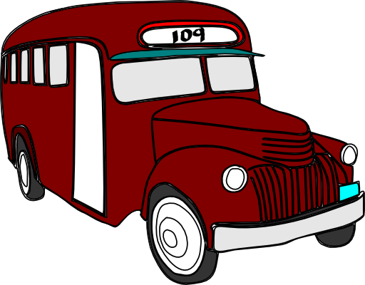 charter bus clipart - photo #46