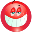 download Big Smile Smiley Emoticon clipart image with 315 hue color