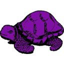 download Tortoise clipart image with 225 hue color