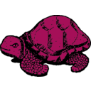 download Tortoise clipart image with 270 hue color