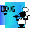 download Cooking Chef clipart image with 180 hue color