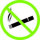 download No Smoke clipart image with 90 hue color