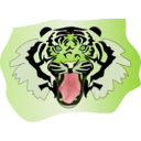 download Tigre clipart image with 45 hue color