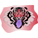 download Tigre clipart image with 315 hue color