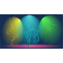 download Striptease With Pool clipart image with 0 hue color