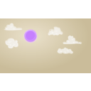 download Daysky clipart image with 225 hue color