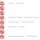 download Navigation Prohibitory clipart image with 0 hue color