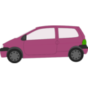 download Twingo clipart image with 90 hue color