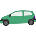 download Twingo clipart image with 270 hue color