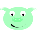 download Cerdo Pig clipart image with 135 hue color