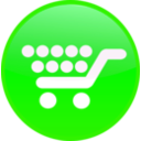 download Shopping Cart clipart image with 90 hue color