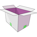 download Box clipart image with 90 hue color
