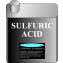 download Sulfuric Acid clipart image with 180 hue color