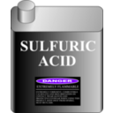 download Sulfuric Acid clipart image with 270 hue color