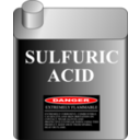 download Sulfuric Acid clipart image with 0 hue color