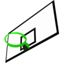 download Basketball Rim clipart image with 90 hue color