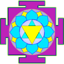 download Krishna Yantra clipart image with 180 hue color
