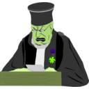 download The Judge clipart image with 45 hue color