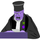 download The Judge clipart image with 225 hue color