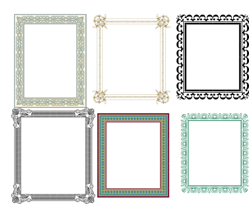 Artistic Frames 2 Clipart I2clipart Royalty Free Public Domain