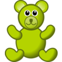 download Brown Teddy clipart image with 45 hue color