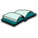 download Book Icon clipart image with 135 hue color
