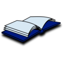 download Book Icon clipart image with 180 hue color