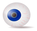 Eyeball Blue Realistic