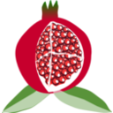 download Pomegranate Fruit clipart image with 0 hue color