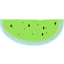 download Watermelon2 clipart image with 90 hue color