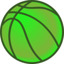 download Basketball clipart image with 90 hue color