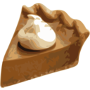 download Pumpkin Pie Slice clipart image with 0 hue color