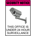 download Security Notice clipart image with 270 hue color