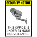 download Security Notice clipart image with 0 hue color