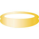 download Golden Ring clipart image with 0 hue color