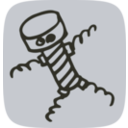 download Screw Man clipart image with 135 hue color