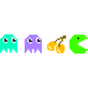 download Pacman Square clipart image with 45 hue color