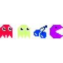 download Pacman Square clipart image with 225 hue color