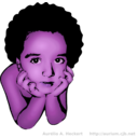 download Thoughtful Boy clipart image with 270 hue color