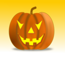 download Halloween Pumpkin clipart image with 0 hue color